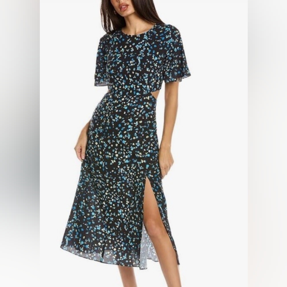 French Connection Shea Ferna Verona Floral Dress NWOT